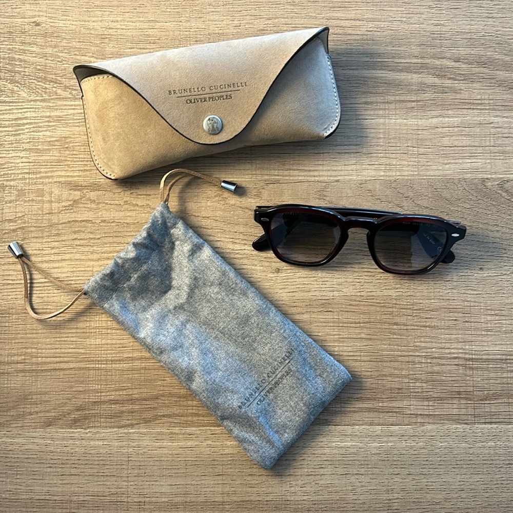 Oliver Peoples Peppe Sunglasses (Brunello Cucinelli Collection)